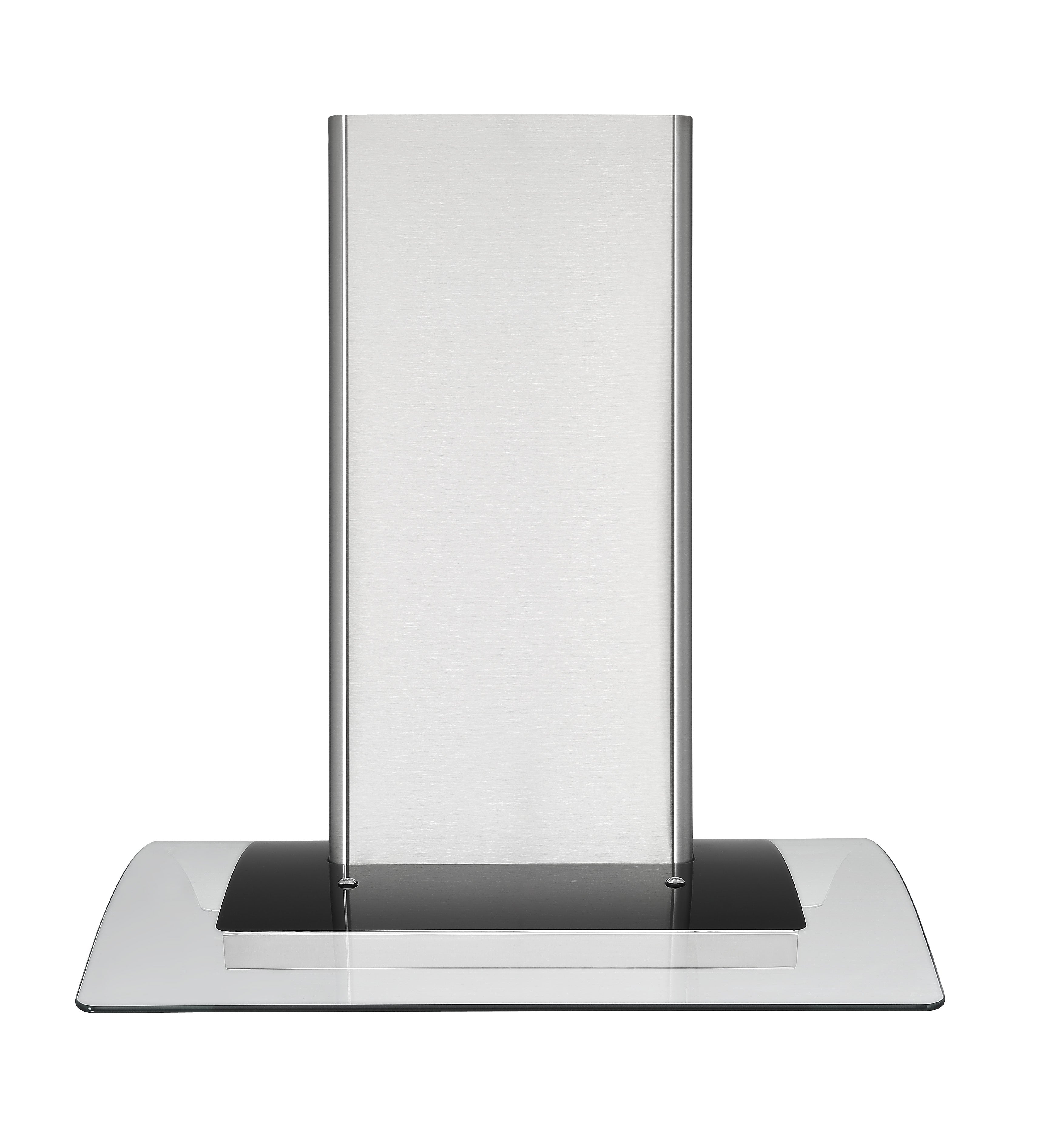 Hotte îlot en verre et acier inoxydable Ancona IGCC636 36