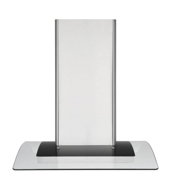 Hotte îlot en verre et acier inoxydable Ancona IGCC636 36"