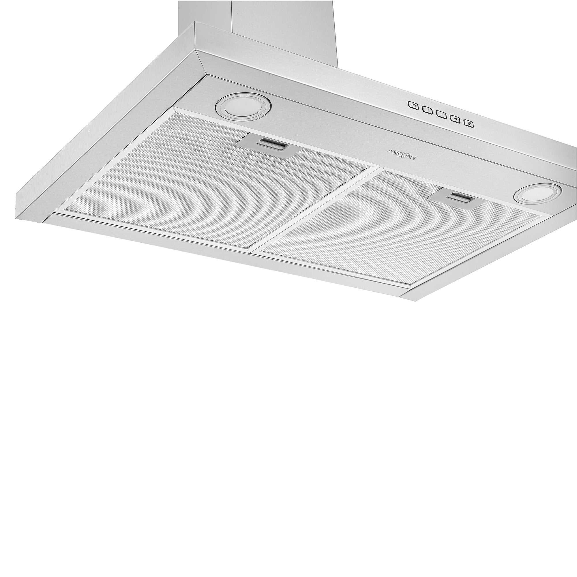 30 in. Convertible Wall-Mounted Pyramid Range Hood in Stainless Steel