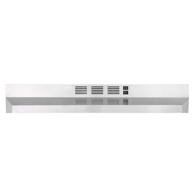 30" 160 CFM Ductless Under Cabinet Range Hood in Stainless steel
