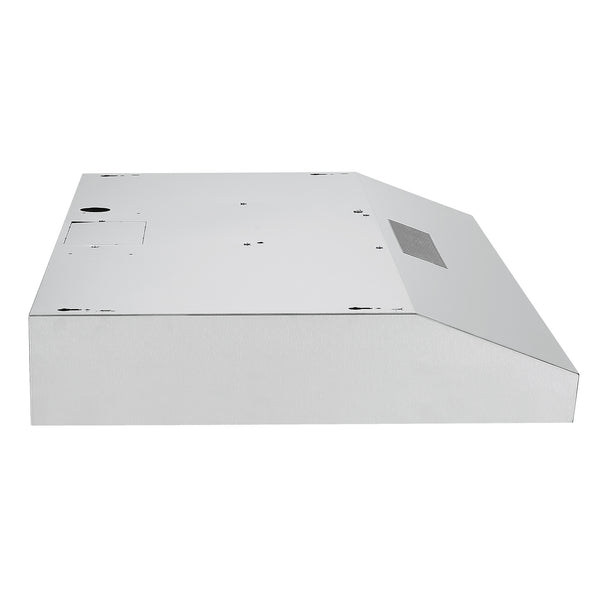 Ancona hotte de cuisine convertible de 36" sous armoire 110 pi3/min en acier inoxydable
