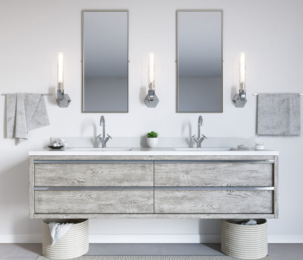 Ancona robinet de salle de bain Prima en chrome