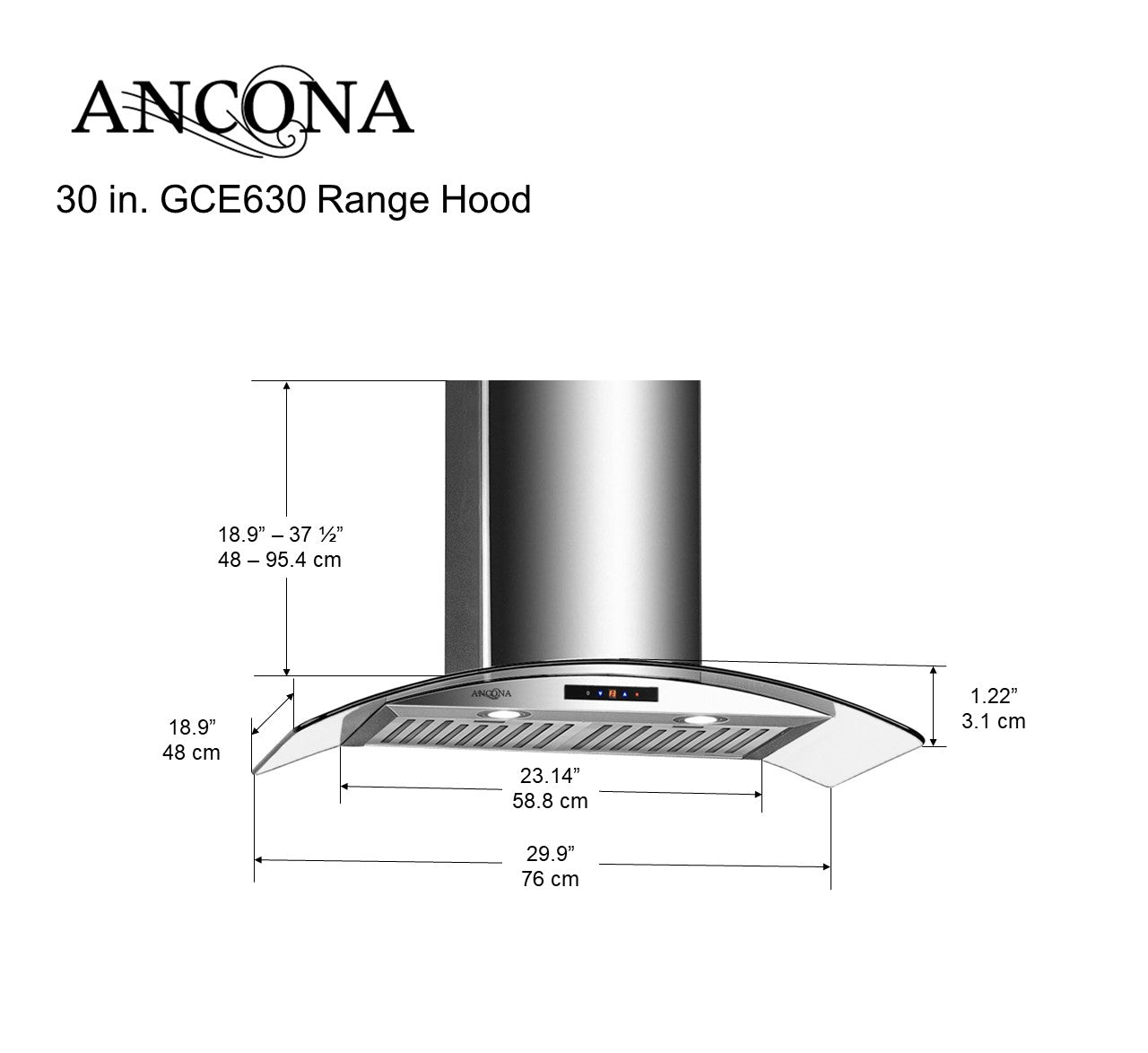 GCE630 Range Hood