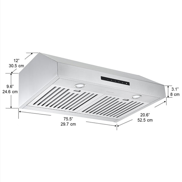 Hotte UCT630 de 30 po