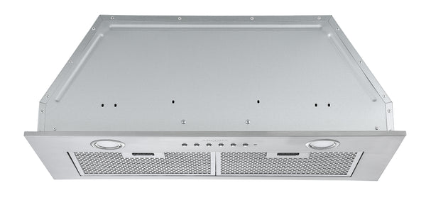 Inserta III 28 in. Built-in Range Hood with Night Light Feature in Stainless Steel