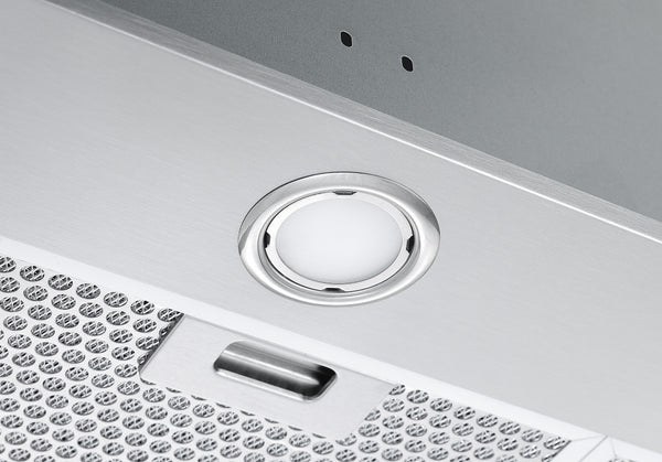 Inserta III 28 in. Built-in Range Hood with Night Light Feature in Stainless Steel