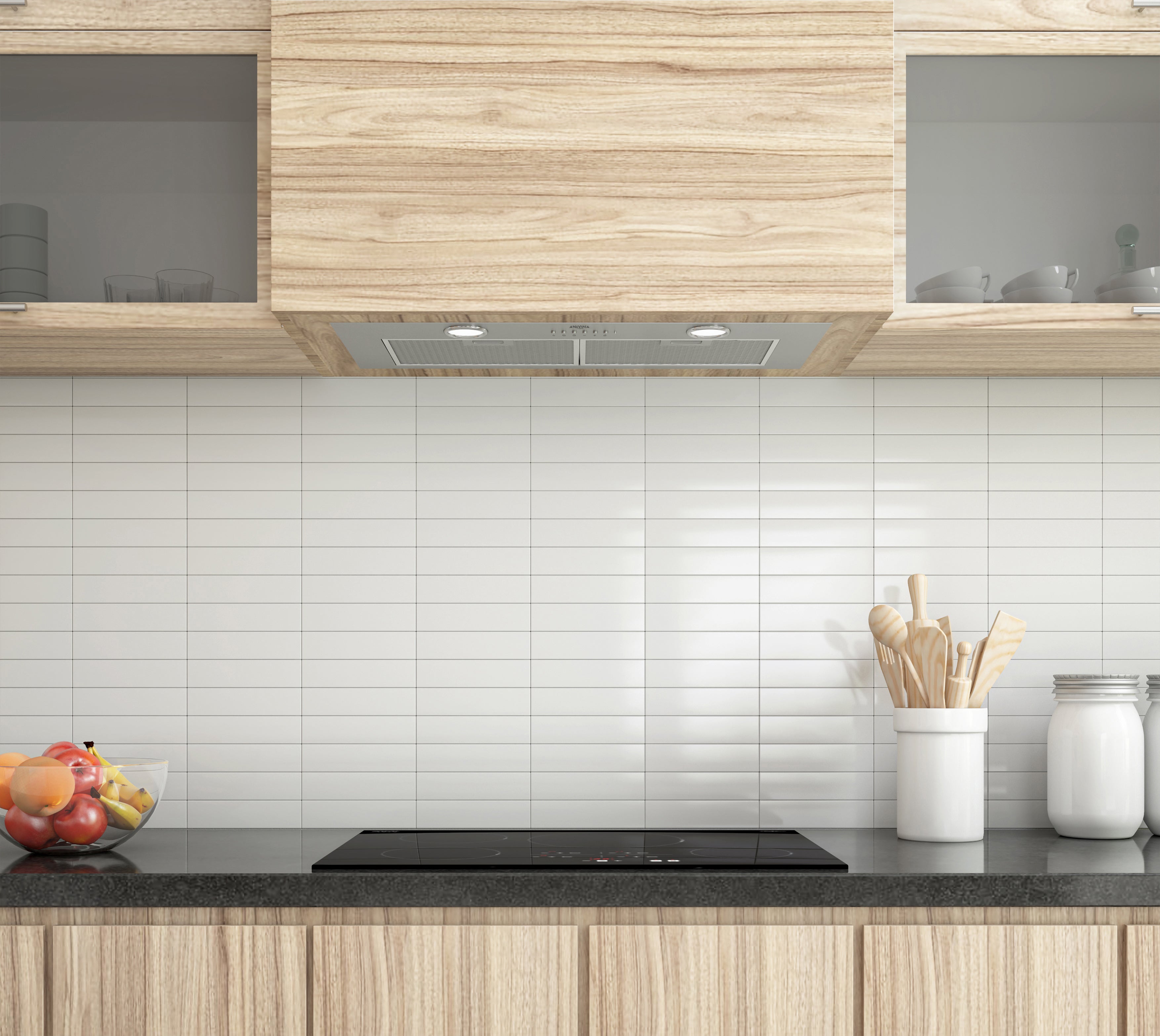 Inserta III 28 in. Built-in Range Hood with Night Light Feature in Stainless Steel