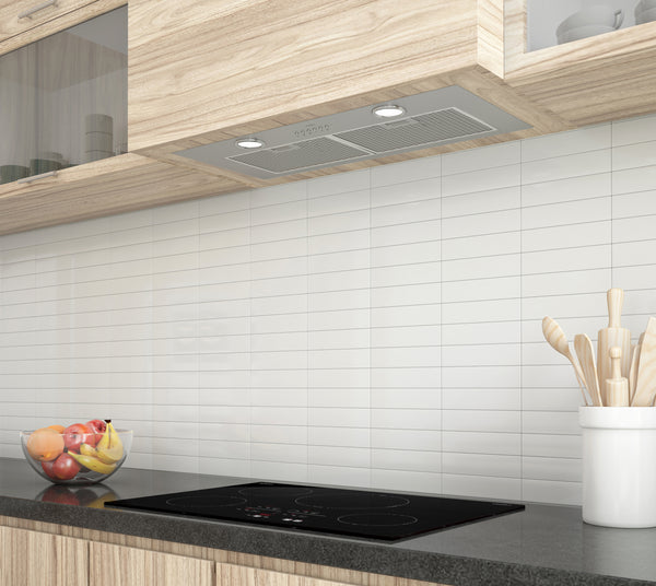 Inserta III 28 in. Built-in Range Hood with Night Light Feature in Stainless Steel