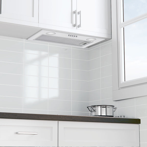 Ancona 24" 280 CFM Ducted Insert Range Hood in Stainless Steel