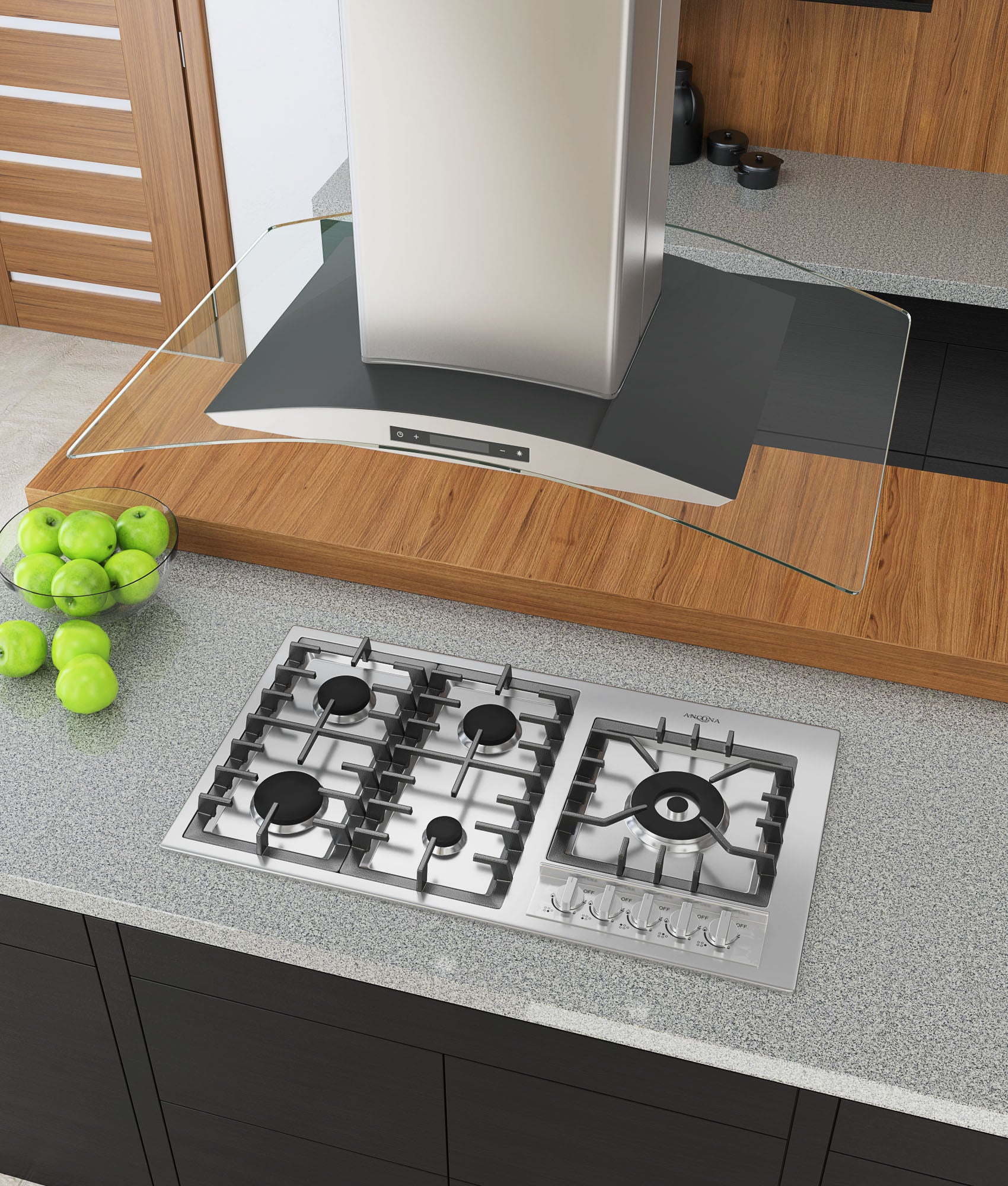 IGCB636 36 in. Island Glass Range Hood in Stainless Steel