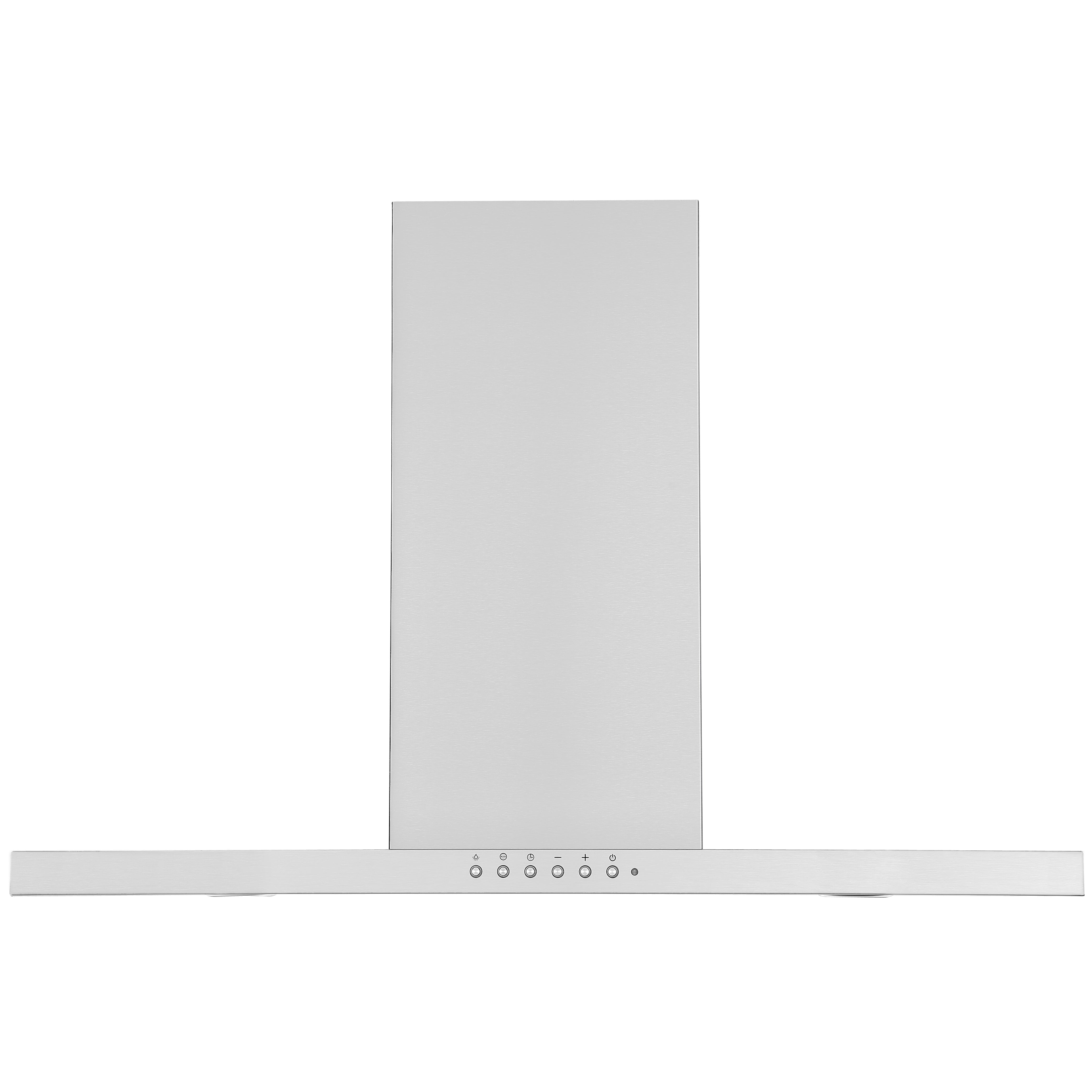 Hotte de cuisine rectangulaire convertible en acier inoxydable pour îlot – 91,44 cm (36 po)