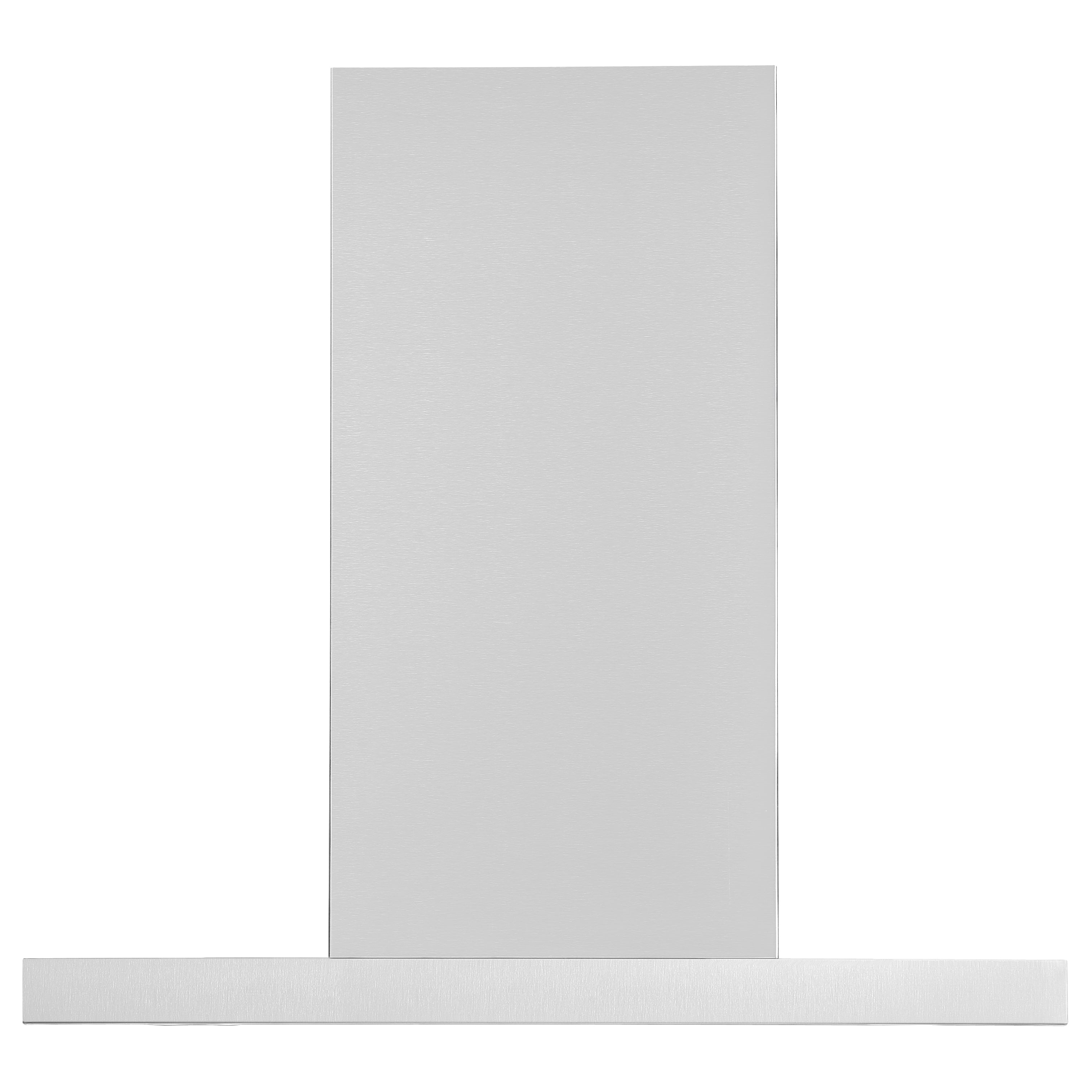 Hotte de cuisine rectangulaire convertible en acier inoxydable pour îlot – 91,44 cm (36 po)