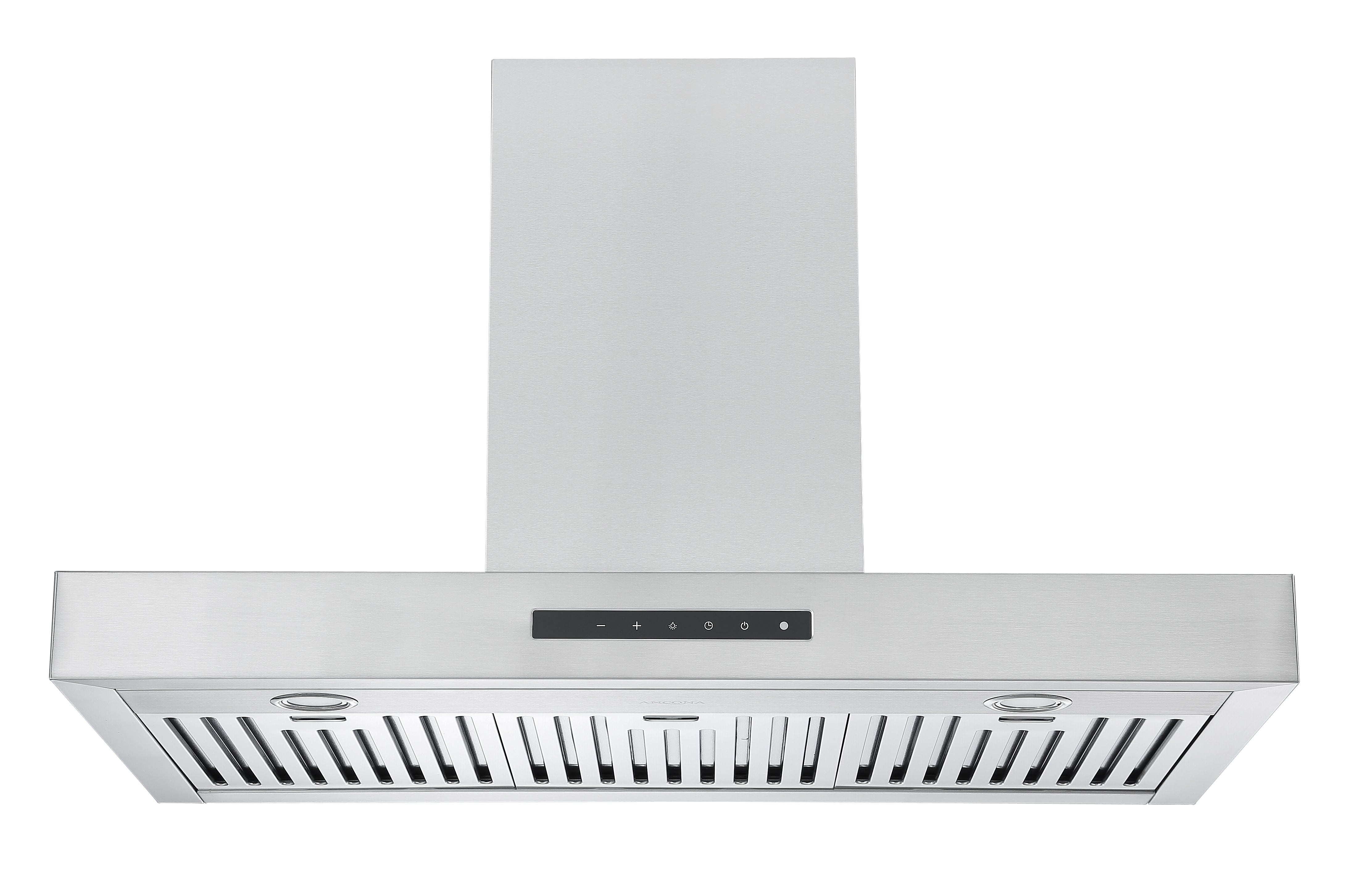 Moderna 36 in. Wall Mount Range Hood in Stainless Steel with Night Light Feature