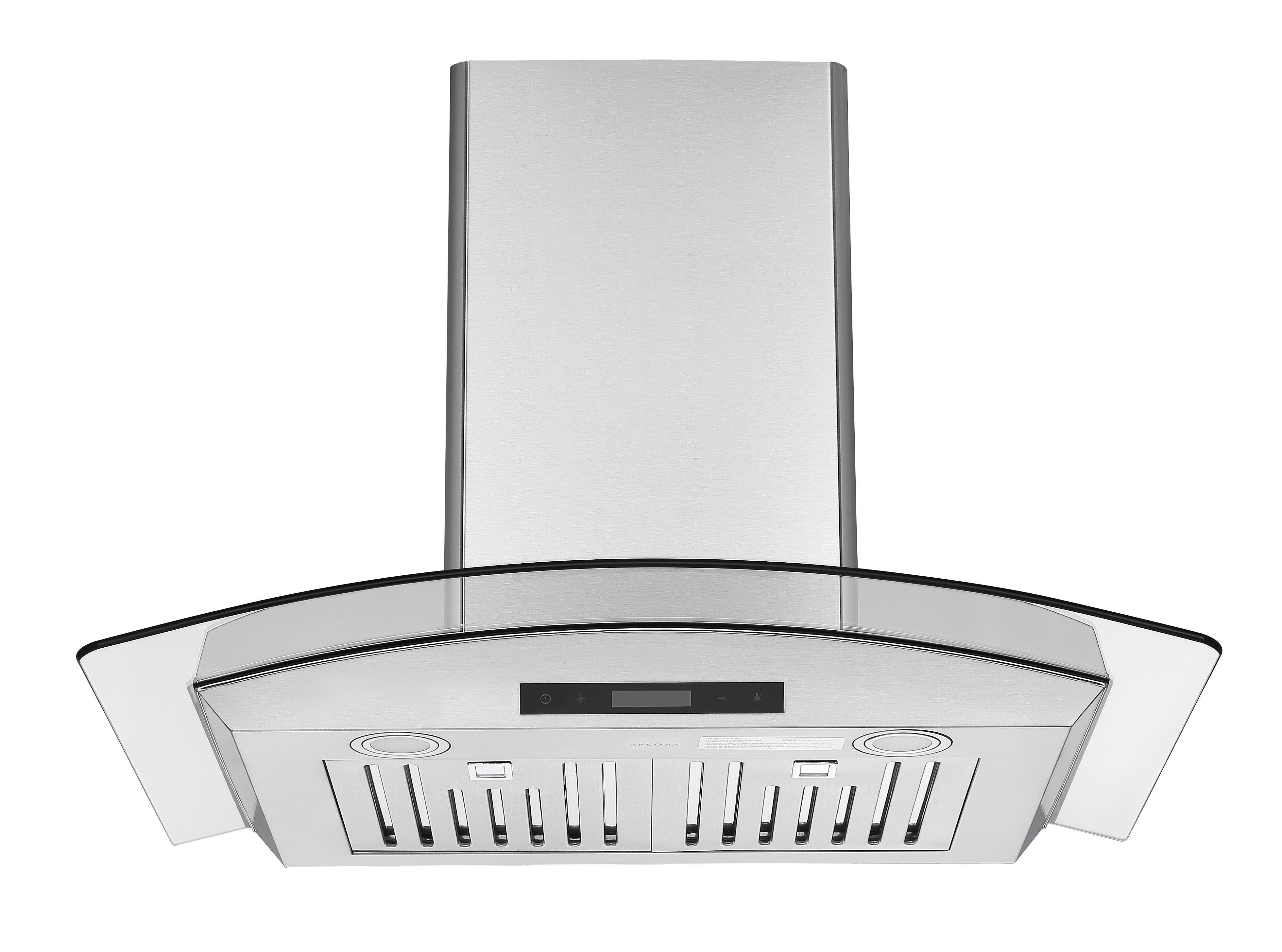 Hotte auvent en verre à fixation murale Ancona GCB630 30 po.