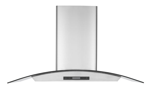 Hotte auvent verre fixation murale Ancona GCB636 36"