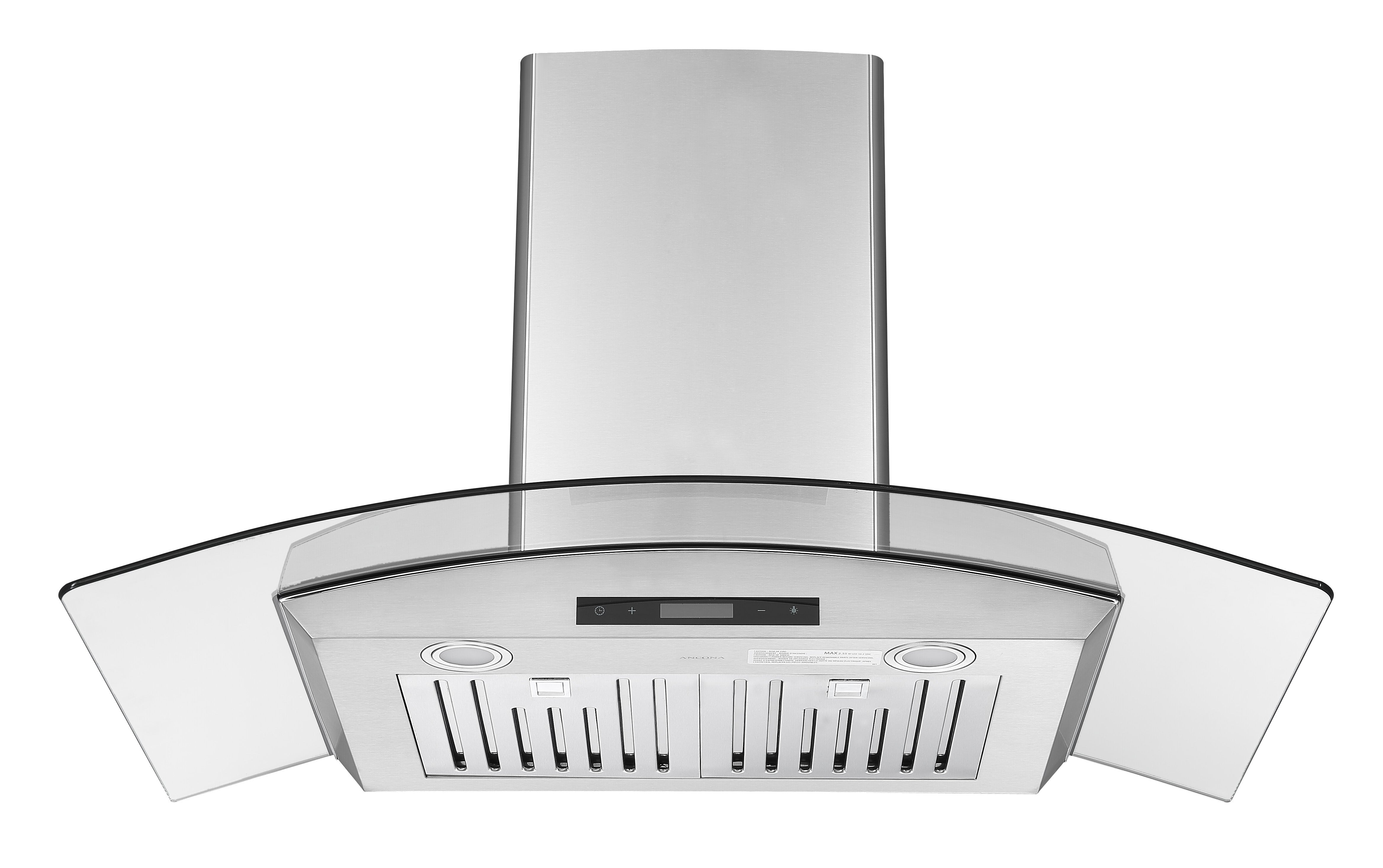 Hotte auvent verre fixation murale Ancona GCB636 36