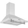 Ancona hotte de cuisinière  pyramidale à fixation murale convertible en acier inoxydable d’Ancona, style vintage de 24 po