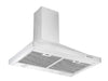 Ancona WRRV430 hotte de cuisine pyramidale à ventilation arrière de 30 po en acier inoxydable