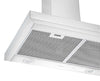 Ancona WRRV430 hotte de cuisine pyramidale à ventilation arrière de 30 po en acier inoxydable