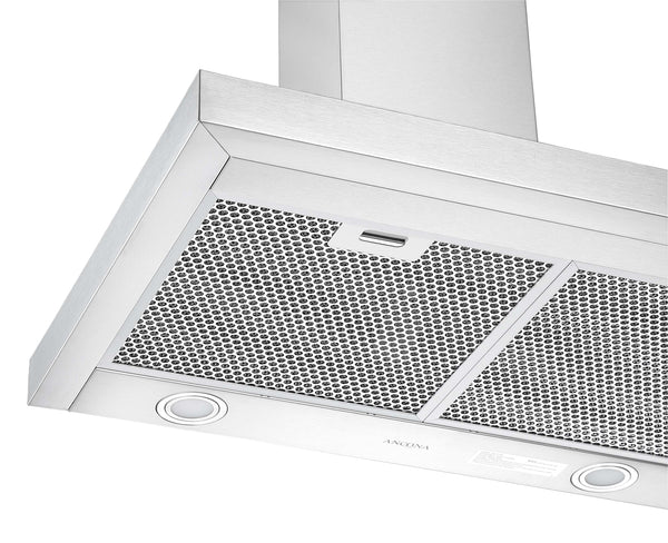 Ancona WRRV430 hotte de cuisine pyramidale à ventilation arrière de 30 po en acier inoxydable