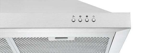 Ancona WRRV430 hotte de cuisine pyramidale à ventilation arrière de 30 po en acier inoxydable