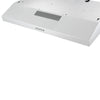 Ancona hotte de cuisine sous armoire convertible de 30" en acier inoxydable