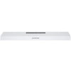 Ancona hotte de cuisine convertible de 30" installation sous l’armoire en blanc