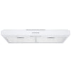 Ancona hotte de cuisine convertible de 30" installation sous l’armoire en blanc