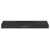 Ancona 24" 110 CFM Convertible Under Cabinet Range Hood in Matte Black