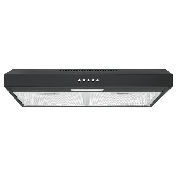 Ancona 24" 110 CFM Convertible Under Cabinet Range Hood in Matte Black