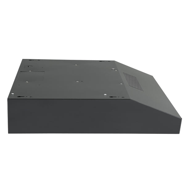 Ancona 24" 110 CFM Convertible Under Cabinet Range Hood in Matte Black