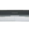Ancona 24" 110 CFM Convertible Under Cabinet Range Hood in Matte Black