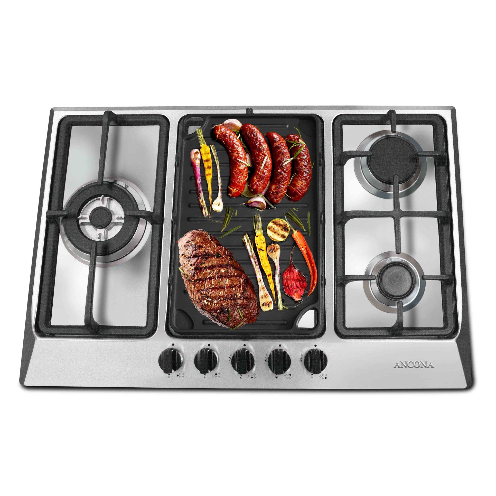 Elite 30 Inch 5 Burner Gas Cooktop
