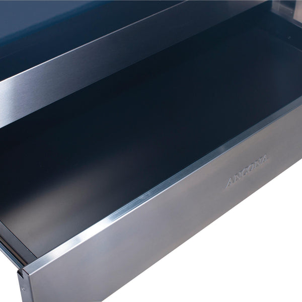 Cuisinière électrique auto portante de 36 po 3.8 pi. cu. d’Ancona en acier inoxydable avec 5 brûleurs et four à convection véritable européenne
