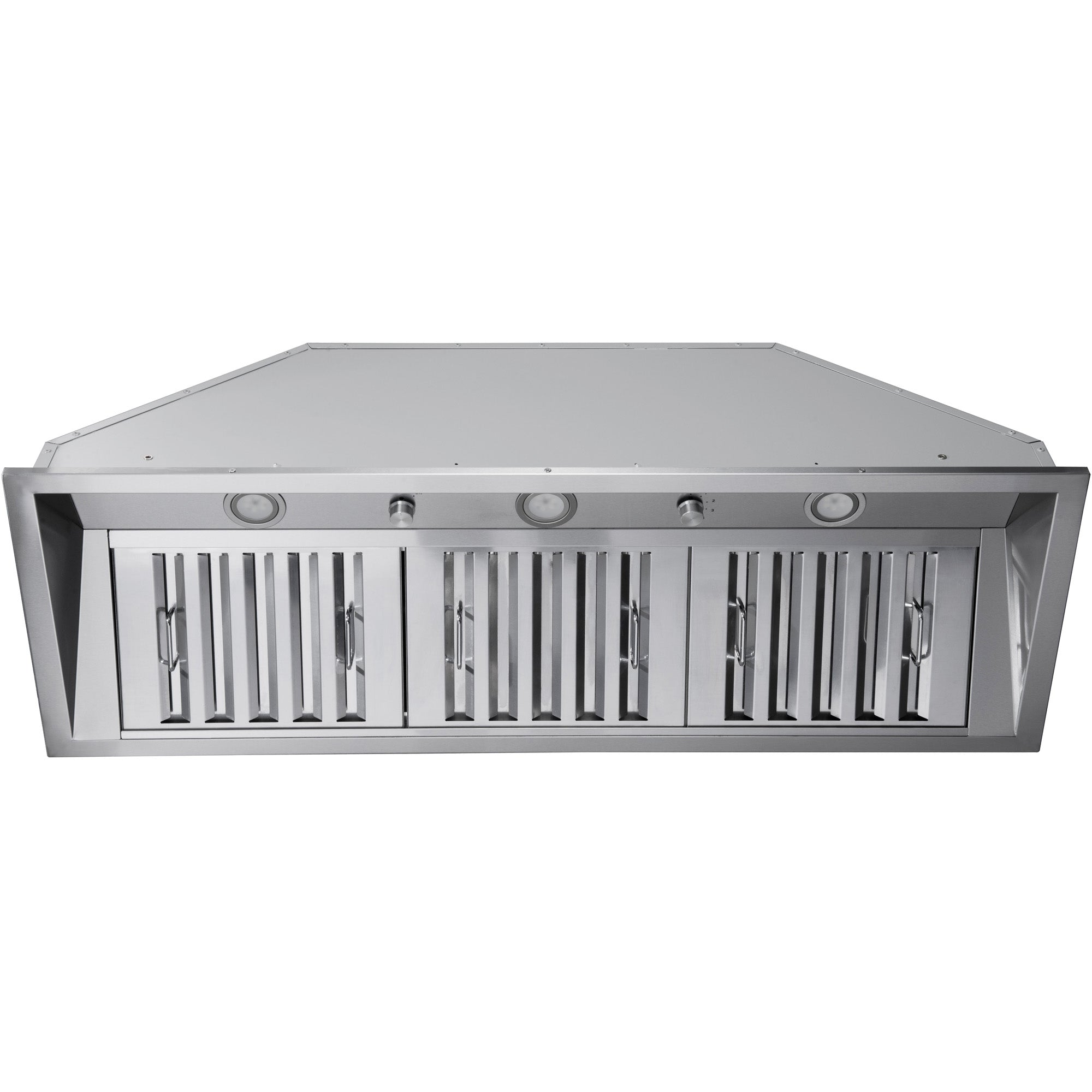 Ancona ensemble électroménagers de cuisine 2 pièces avec cuisinière au gaz 48 po avec four à convection et hotte de cuisine intégrée de 600 pi3/min