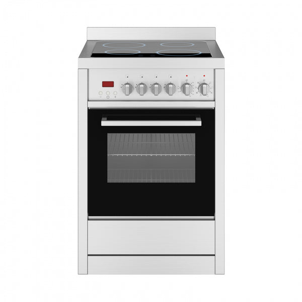 Gourmet 24 in. Vitroceramic with Convection Oven Freestanding Range