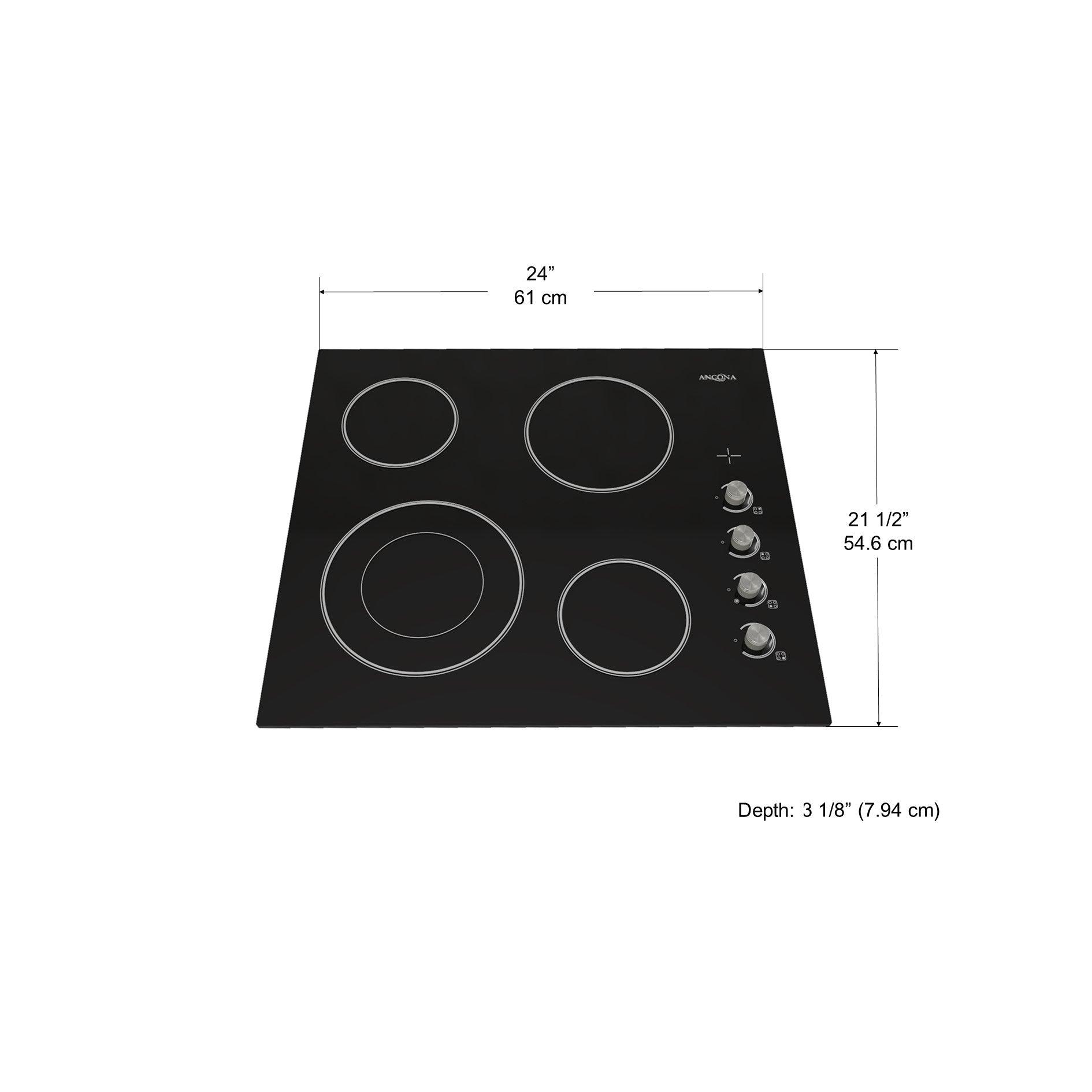 Select 24 in. European Radiant Ceramic Cooktop