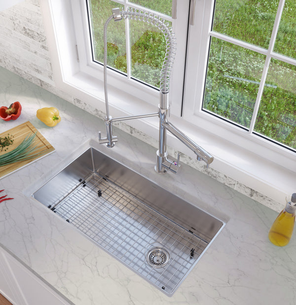 Valencia Series Dual-Mount Single Bowl Kitchen Sink