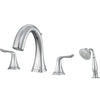 Scarlett Roman Tub Bathroom Faucet in Chrome