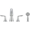 Scarlett Roman Tub Bathroom Faucet in Chrome