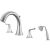 Scarlett Roman Tub Bathroom Faucet in Chrome