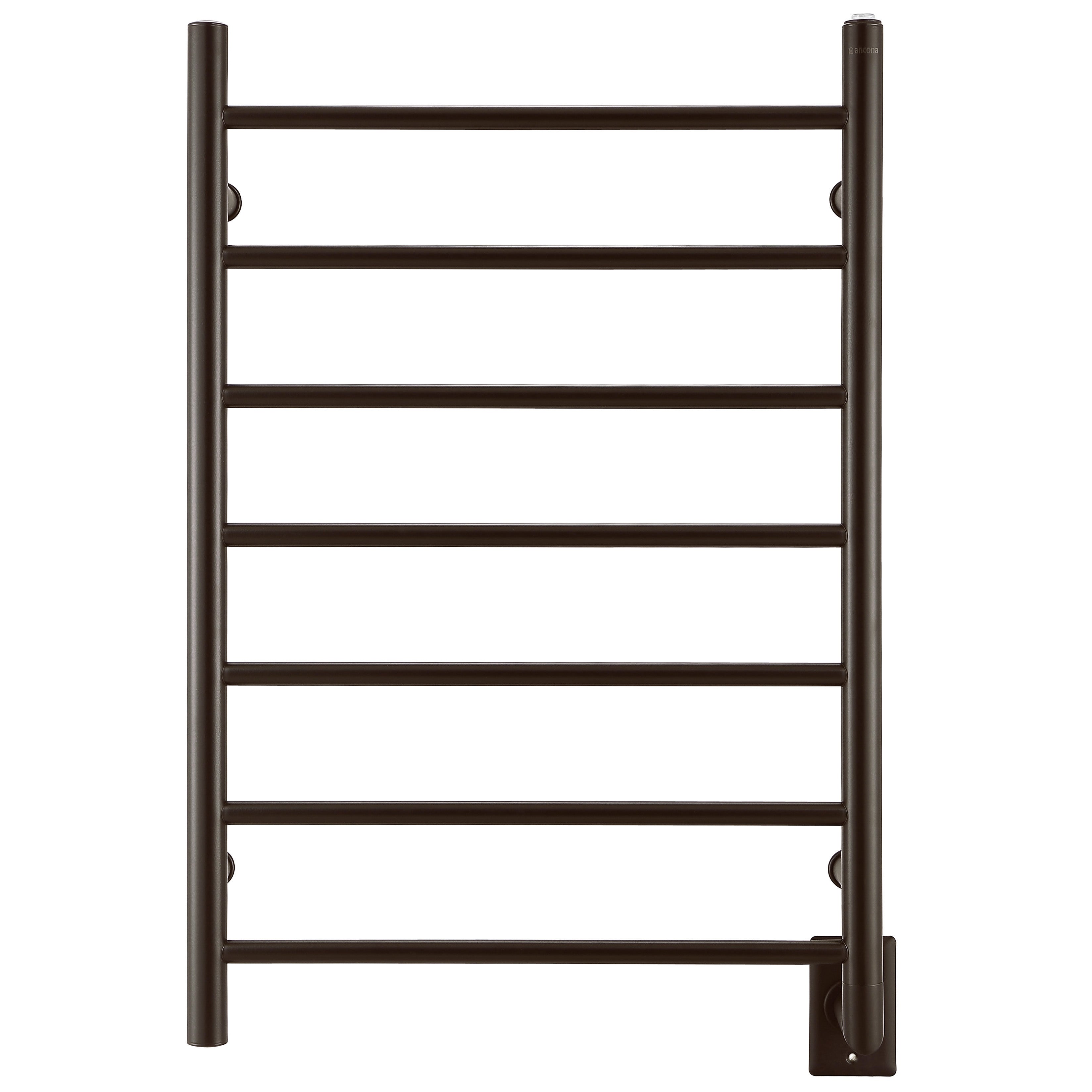 Comfort 7-Bar Hardwired Towel Warmer in Oil Rubbed Bronze