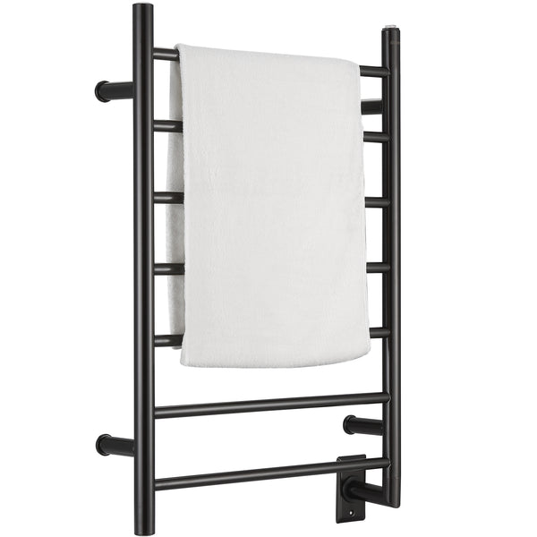 Comfort 7-Bar Hardwired Towel Warmer in Oil Rubbed Bronze