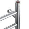 Comfort 7 - 31 in. Hardwired Electric Towel Warmer and Drying Rack in Chrome with Timer