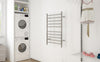 Comfort Dual Porte-serviette chauffant  à  fixation murale  fini en acier inox poli