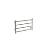 Gala Dual 4-Bar Hardwired and Plug-in Towel Warmer in Brushed Stainless Steel