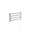 Gala Dual 4-Bar Hardwired and Plug-in Towel Warmer in Brushed Stainless Steel