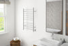 Novara Dual 10-Bar Wall Mount Towel Warmer in Brushed Nickel