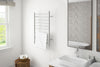 Novara Dual 10-Bar Wall Mount Towel Warmer in Brushed Nickel