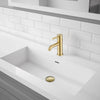 Ancona Bathroom Sink Pop-Up Drain with Overflow in Brushed Champagne Gold